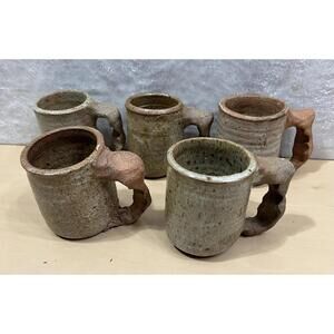 Handmade‎ Studio Pottery Mug Stephen Smith Signed Rustic Stoneware Art